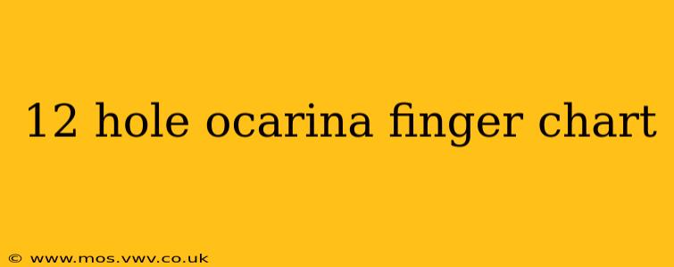 12 hole ocarina finger chart