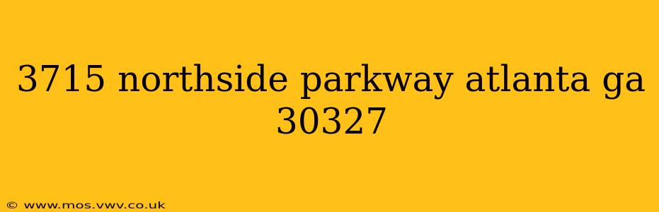 3715 northside parkway atlanta ga 30327