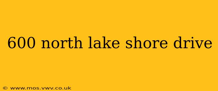 600 north lake shore drive
