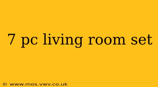 7 pc living room set