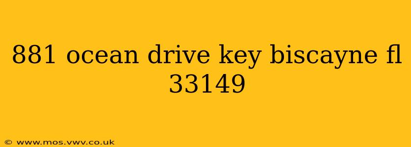 881 ocean drive key biscayne fl 33149