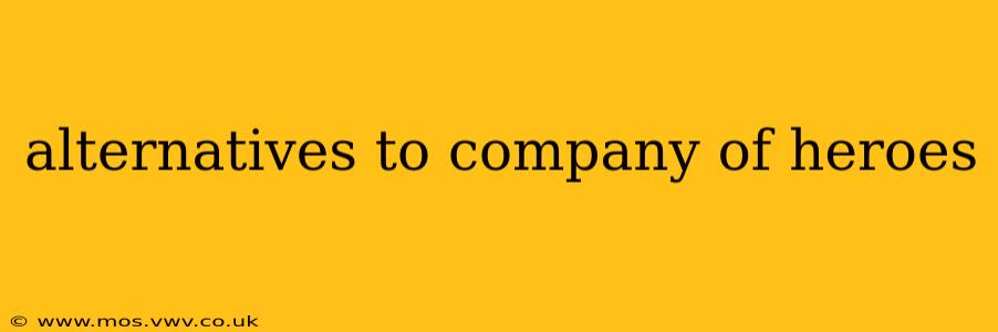 alternatives to company of heroes