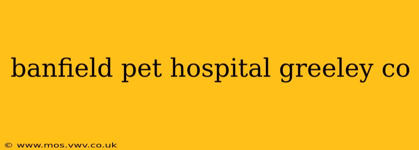 banfield pet hospital greeley co