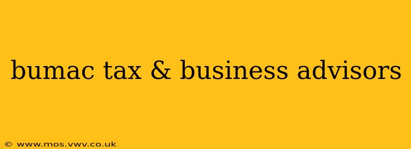 bumac tax & business advisors