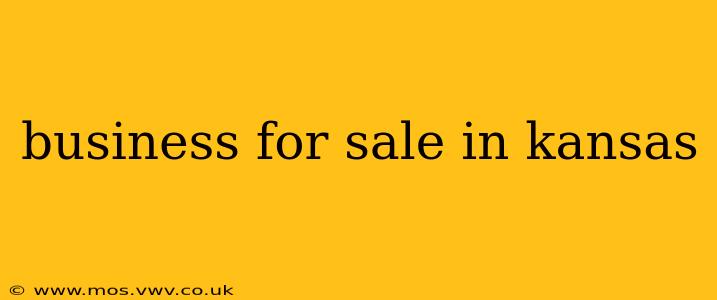 business for sale in kansas