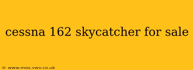 cessna 162 skycatcher for sale