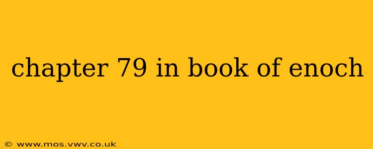 chapter 79 in book of enoch