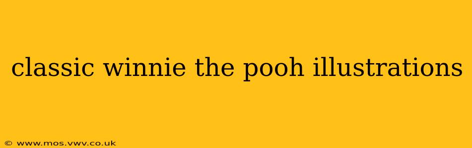 classic winnie the pooh illustrations