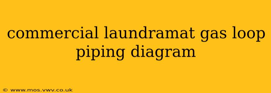 commercial laundramat gas loop piping diagram