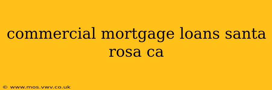 commercial mortgage loans santa rosa ca