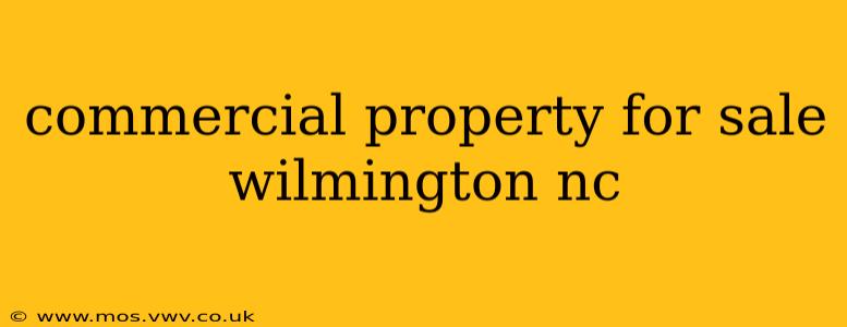 commercial property for sale wilmington nc