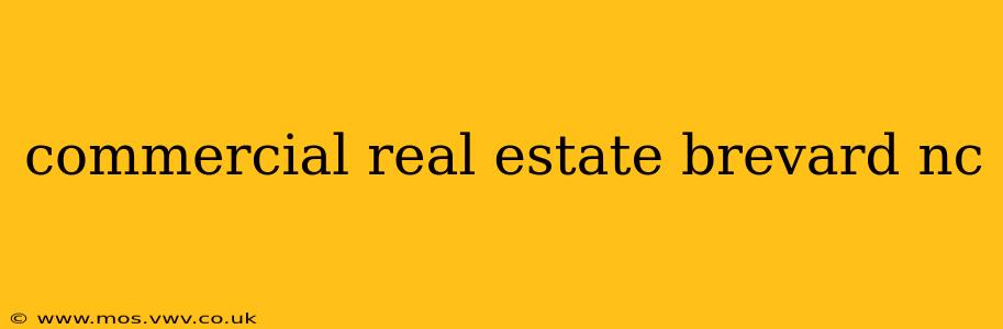 commercial real estate brevard nc
