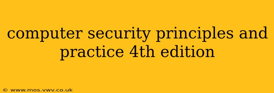 computer security principles and practice 4th edition