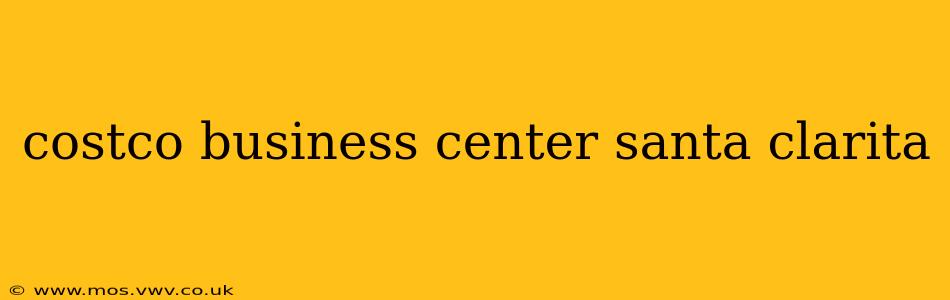 costco business center santa clarita