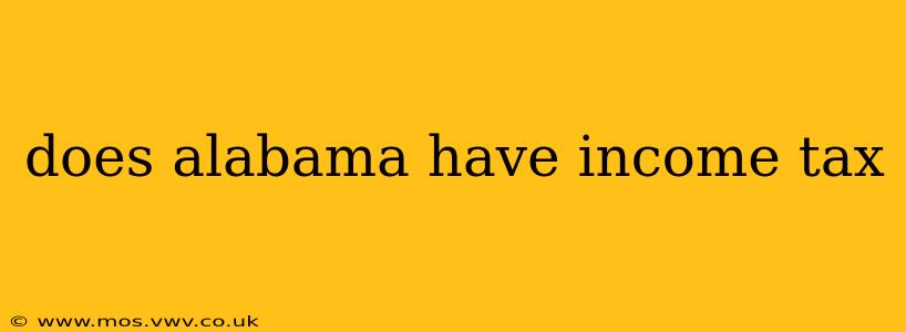 does alabama have income tax