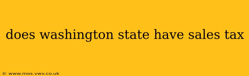 does washington state have sales tax