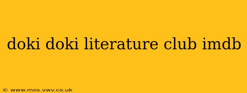 doki doki literature club imdb