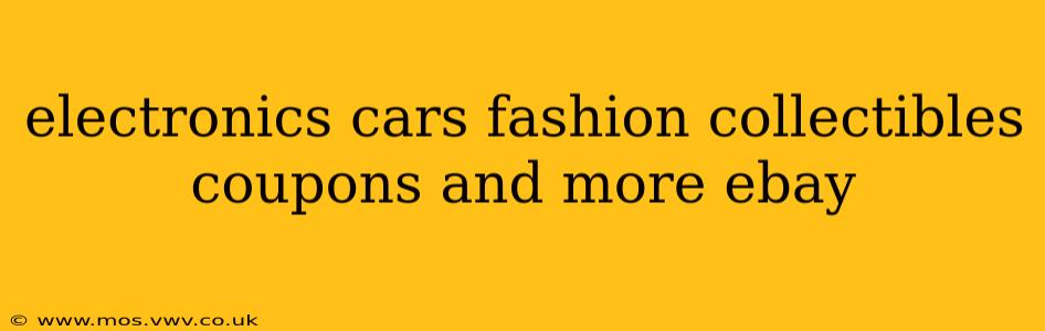 electronics cars fashion collectibles coupons and more ebay