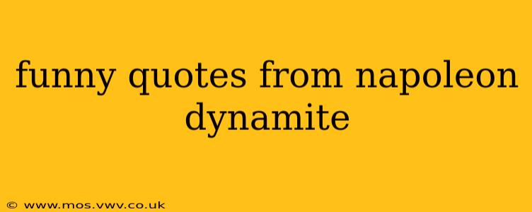 funny quotes from napoleon dynamite