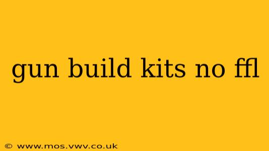 gun build kits no ffl