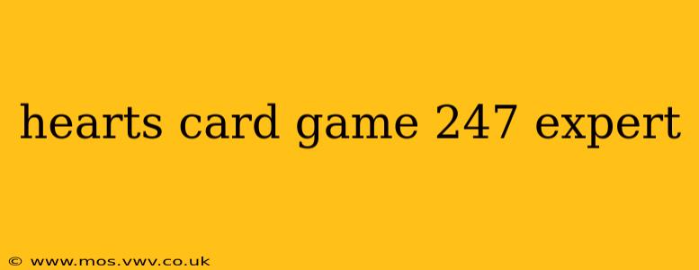 hearts card game 247 expert