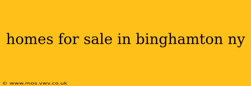 homes for sale in binghamton ny