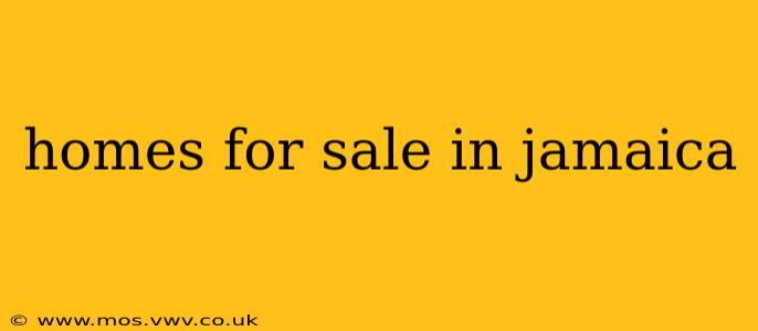 homes for sale in jamaica