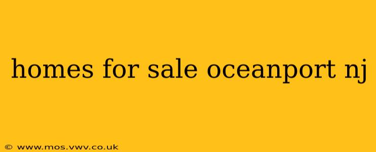 homes for sale oceanport nj