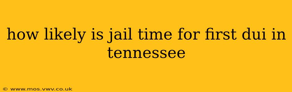 how likely is jail time for first dui in tennessee