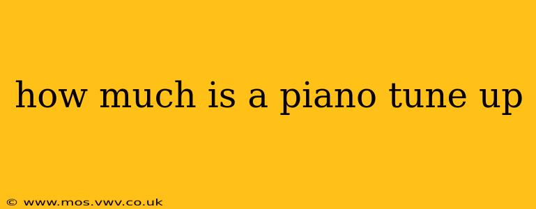 how much is a piano tune up