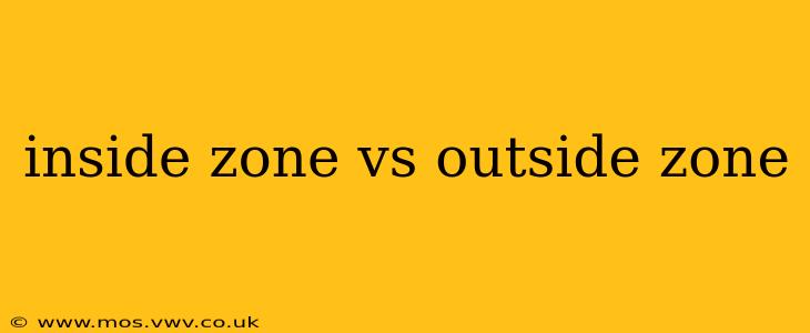 inside zone vs outside zone