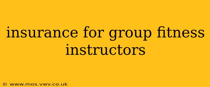 insurance for group fitness instructors