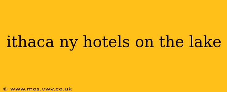 ithaca ny hotels on the lake