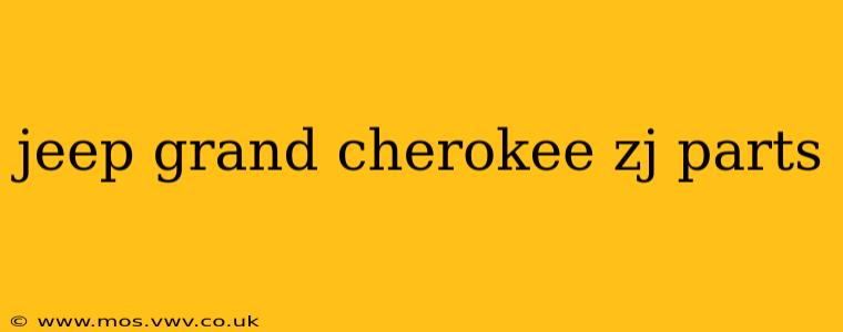 jeep grand cherokee zj parts