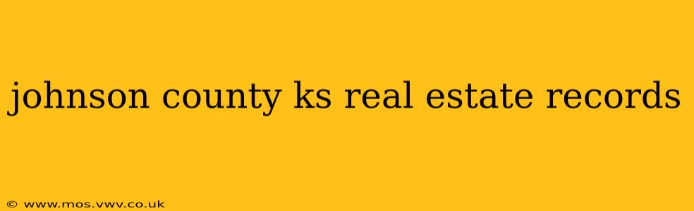 johnson county ks real estate records