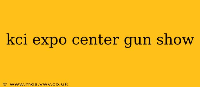 kci expo center gun show