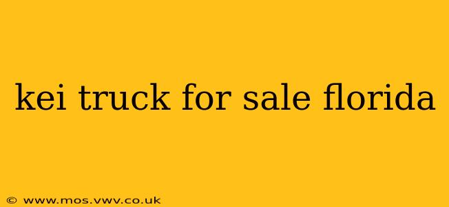 kei truck for sale florida