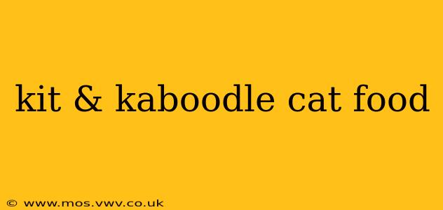 kit & kaboodle cat food