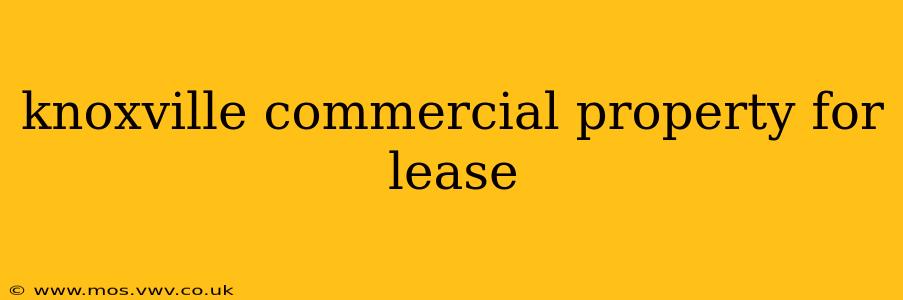 knoxville commercial property for lease