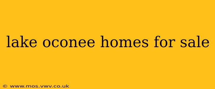 lake oconee homes for sale