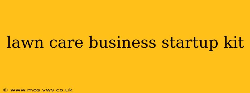 lawn care business startup kit