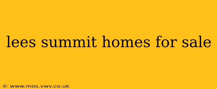 lees summit homes for sale