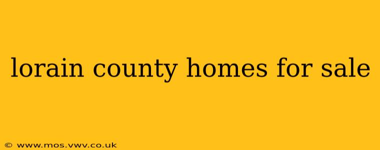 lorain county homes for sale