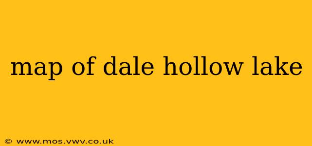 map of dale hollow lake