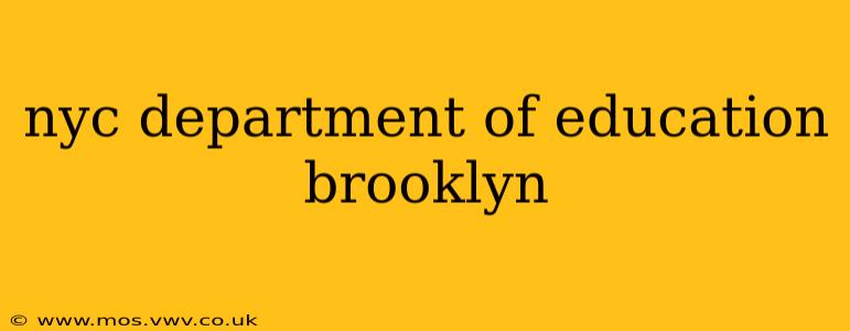 nyc department of education brooklyn