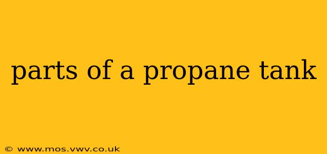 parts of a propane tank
