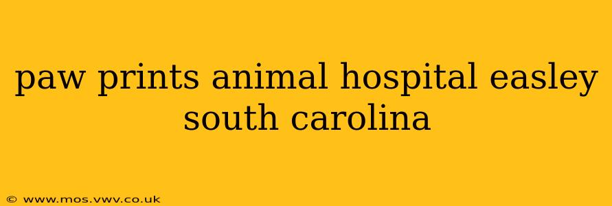 paw prints animal hospital easley south carolina
