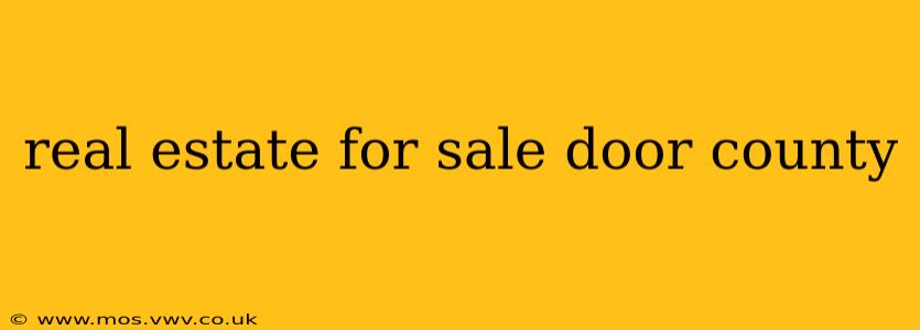 real estate for sale door county