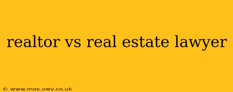 realtor vs real estate lawyer