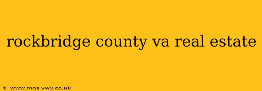 rockbridge county va real estate